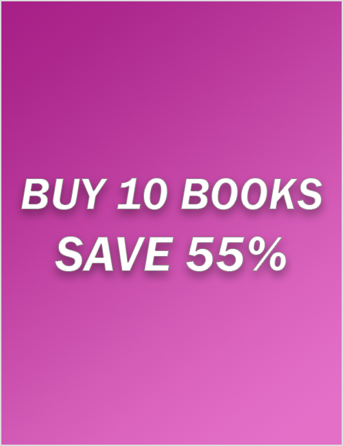 Buy 10 books, get 55% OFF