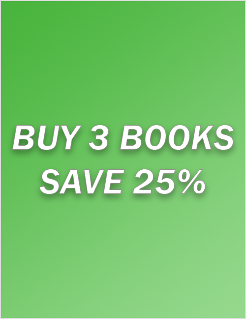 Buy 3 books - save 25%