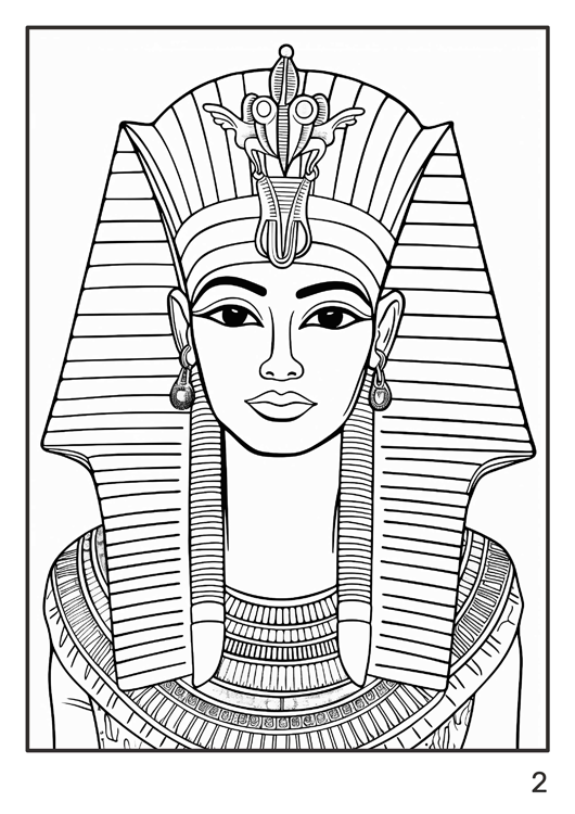 Olympia anti-stress coloring artbook "Ancient Egypt"
