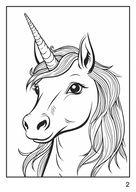 Olympia anti-stress coloring artbook "Dragons and unicorns"