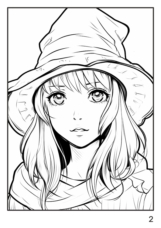 Olympia anti-stress coloring artbook "Halloween"