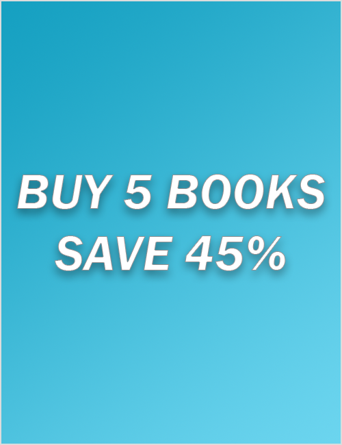 Buy 5 Books, get 45% OFF